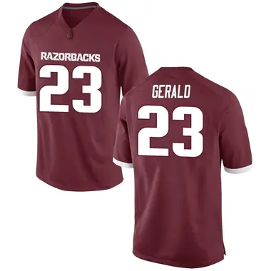 Red Dorian Gerald Youth Arkansas Razorbacks Football College Jersey - Replica